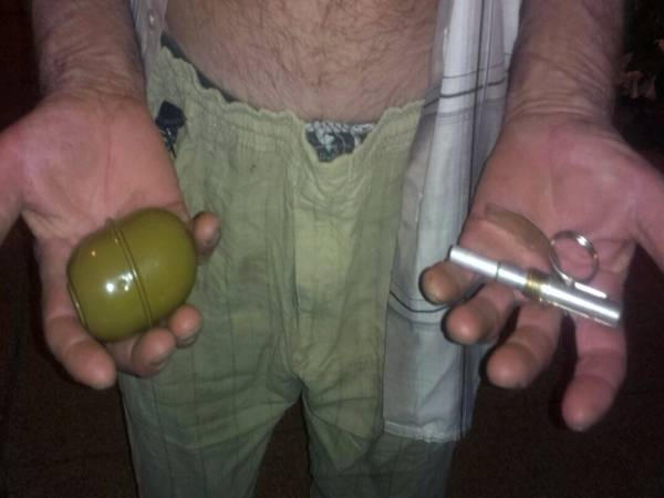 Житель Мирнограда собирал грибы, а «нашел» гранату