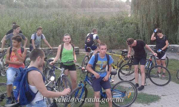 Участники велопробега были поражены поездкой в Селидово