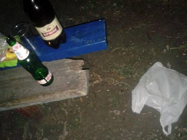 В парке Новогродовки обнаружен взрывоопасный пакет