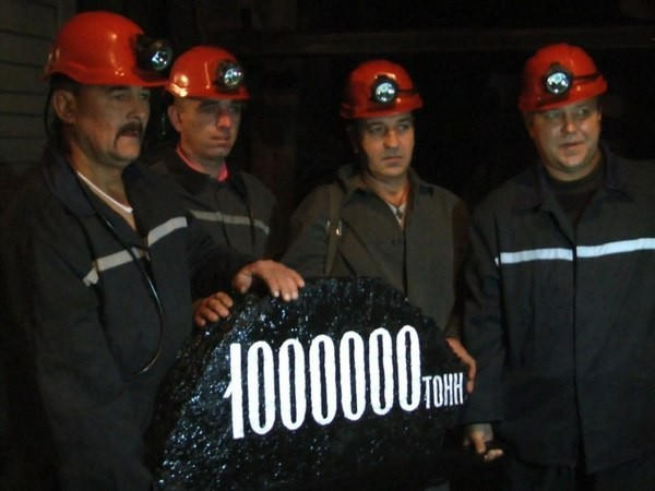 Шахтеры ГП «Селидовуголь» выдали на-гора миллионную тонну угля