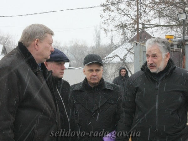 Павел Жебривский посетил Селидово