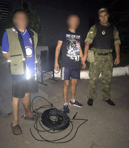 В Мирнограде задержали рецидивиста, который украл кабель