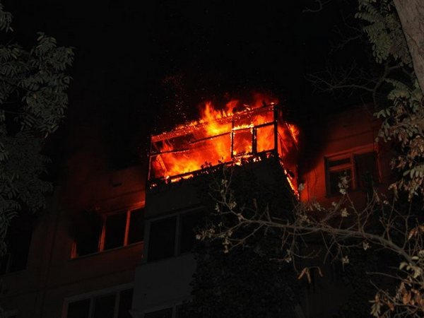 35-летний житель Покровска сгорел заживо в своей квартире
