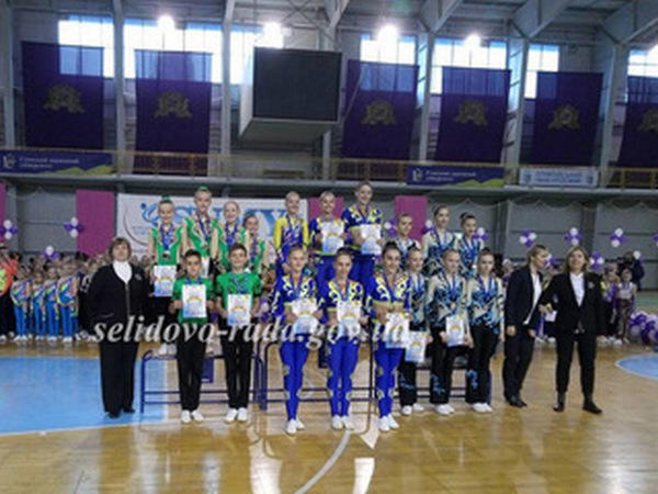 Спортсмены из Горняка феерично выступили на Всеукраинском турнире по аэробной гимнастике и фитнесу