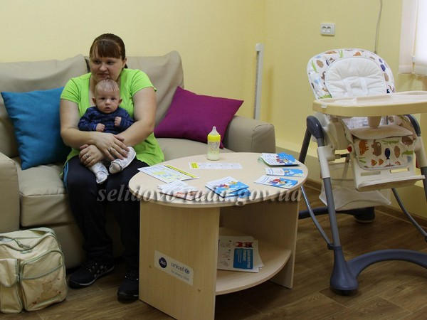 В Селидовской больнице появилась современная родительская комната