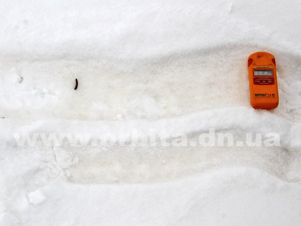 В Покровске и Селидово выпал желтый снег