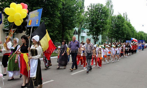 Делегация из Селидово представила Бельгию на областном праздновании Дня Европы