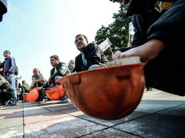 Шахтеры ГП «Селидовуголь» приняли решение пикетировать Верховную Раду