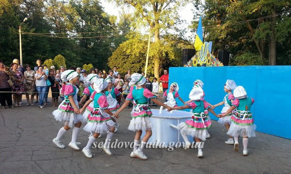 В Селидово отпраздновали День Независимости Украины