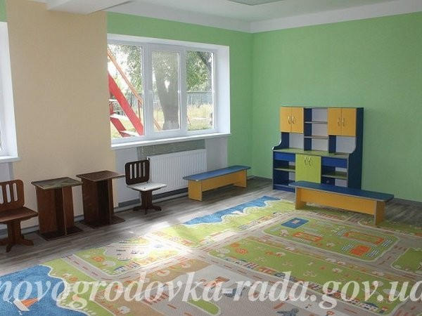 В детском саду Новогродовки после капитального ремонта открылись дополнительные группы
