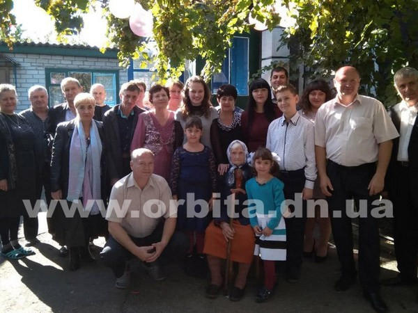 Жительница Покровска отметила 100-летний юбилей