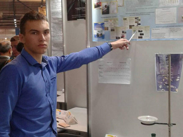 Одиннадцатиклассник из Мирнограда поразил Киев своим проектом