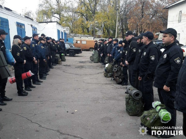 Рано утром полицейских в Селидово подняли по «тревоге»