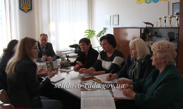 Депутаты Селидовского горсовета встретились с представителями ОБСЕ