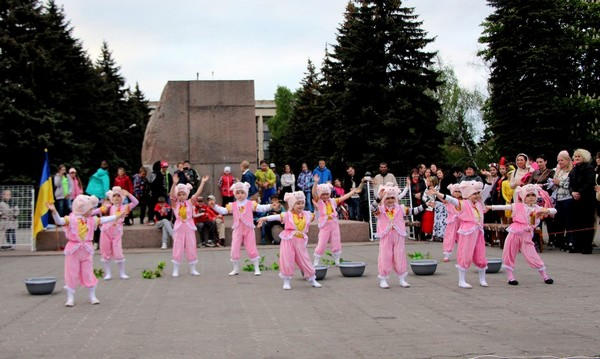 В Селидово состоялся праздничный концерт, посвященный Дню Победы