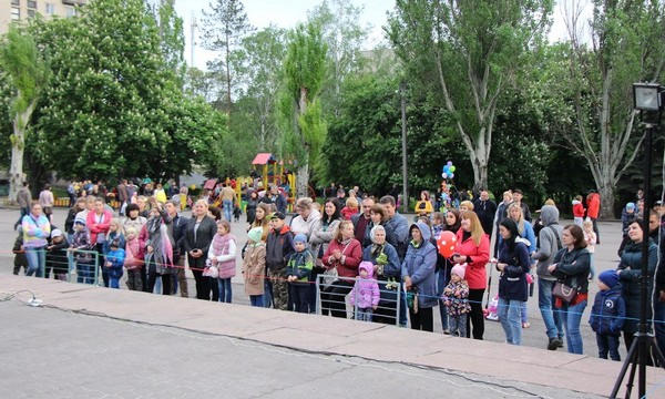 В Селидово состоялся праздничный концерт, посвященный Дню Победы