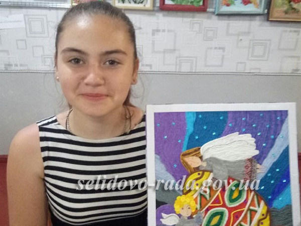 Девушка из Украинска заняла третье место на Всеукраинском конкурсе художественных произведений