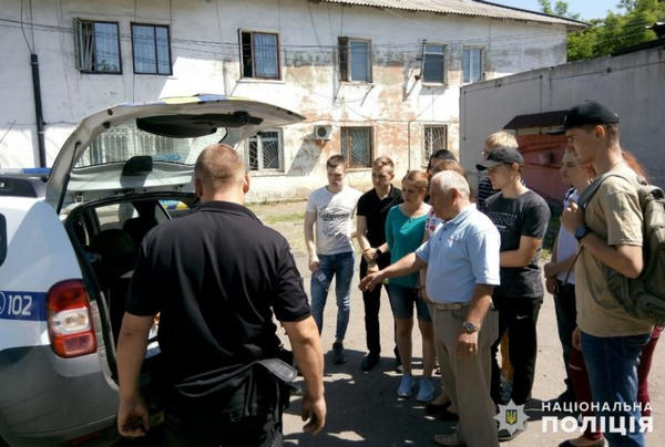 Студенты Селидовского горного техникума побывали в полиции