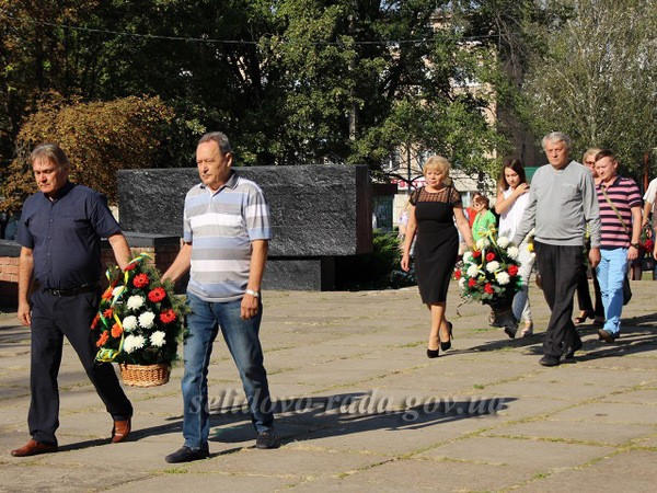 В Селидово прошел митинг по случаю Дня освобождения Донбасса