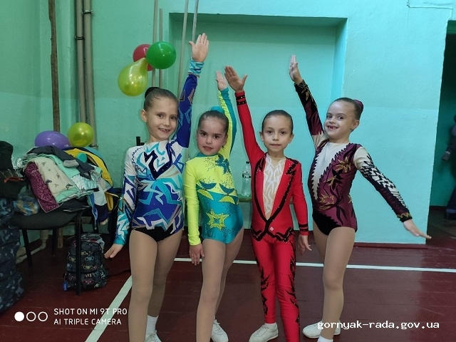 Спортсмены из Горняка заняли второе место на Кубке Донецкой области по спортивной аэробике