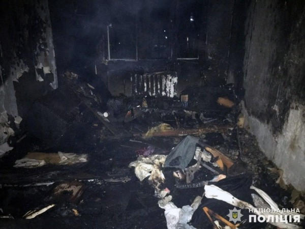 В результате масштабного пожара в Покровске погиб мужчина
