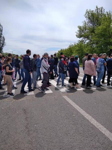 Горняки ГП «Селидовуголь» присоединились к протестному перекрытию дорог