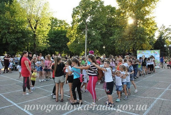 В Новогродовке отметили День независимости Украины