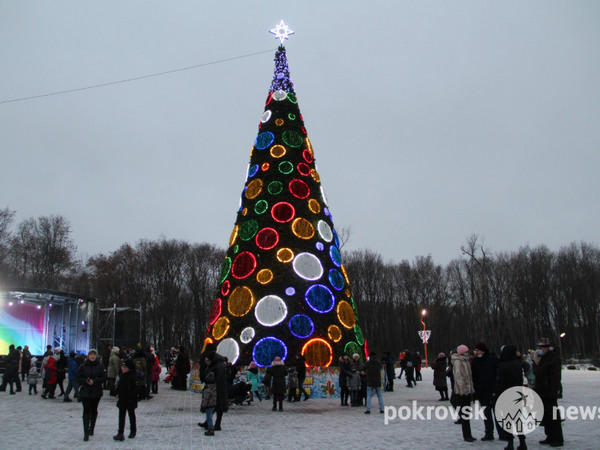 Стало известно, что будет у главной елки Покровска в новогоднюю ночь