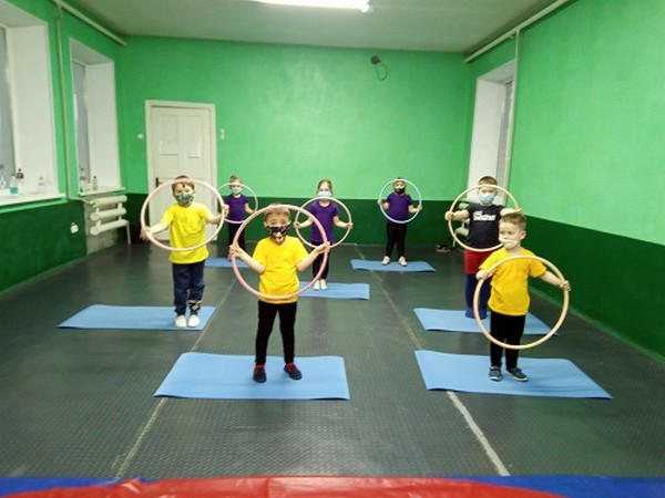 В Новогродовке открылась секция детского фитнеса