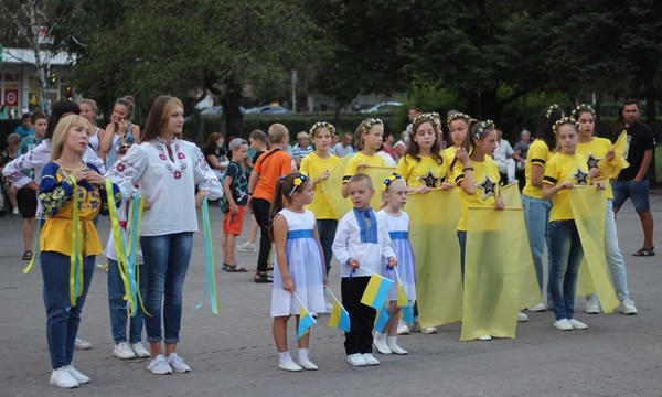 В Селидово ярко отпраздновали День Независимости Украины