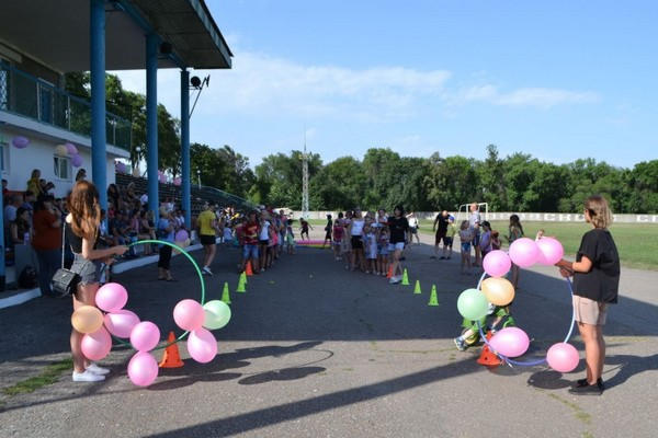 В Новогродовке для детей устроили водный праздник