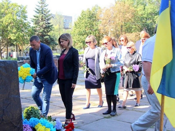 Как в Селидово отметили День освобождения Донбасса