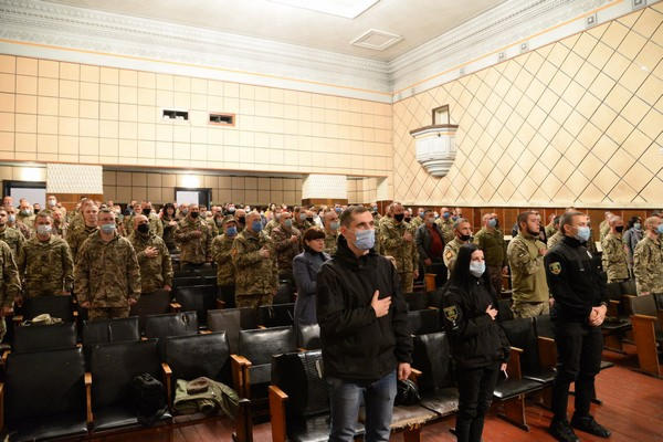 Как в Новогродовке отметили День защитника и защитниц Украины