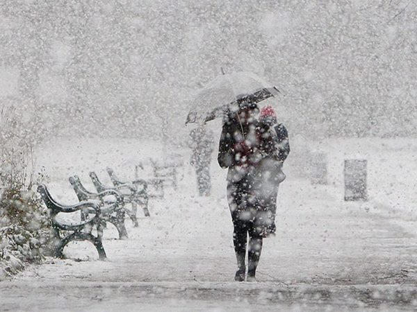 Донецкую область накроют сильные снегопады
