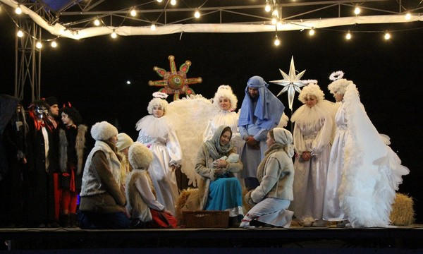 В Селидово оригинально и ярко отпраздновали Рождество Христово
