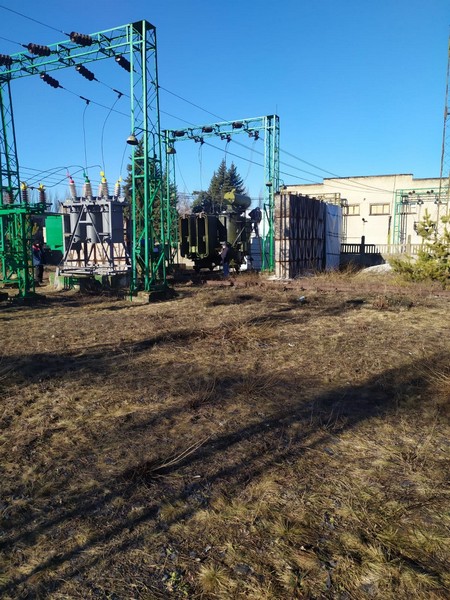Как после обстрела выглядит оборудование на насосной станции Первого подъема Южно-Донбасского водопровода