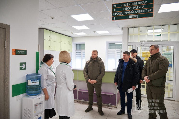 Глава Донецкой области проинспектировал Селидово и озвучил варианты решения проблем с водой и газом