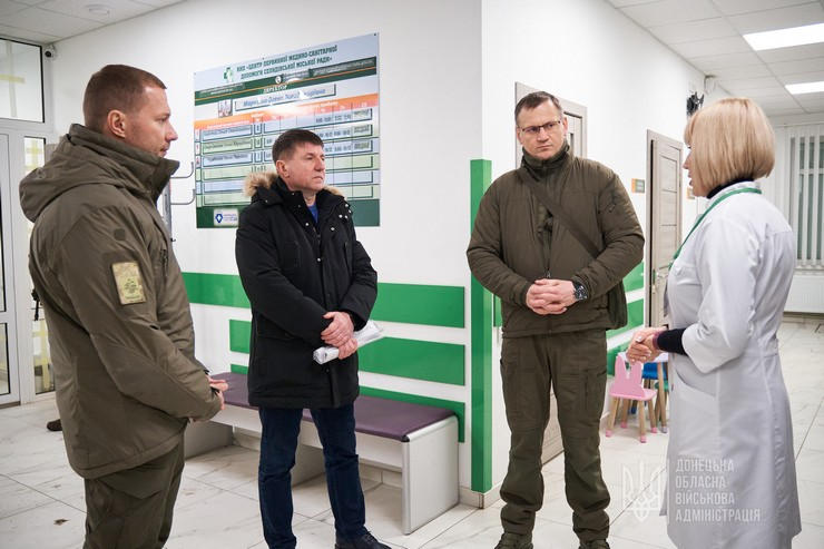 Глава Донецкой области проинспектировал Селидово и озвучил варианты решения проблем с водой и газом
