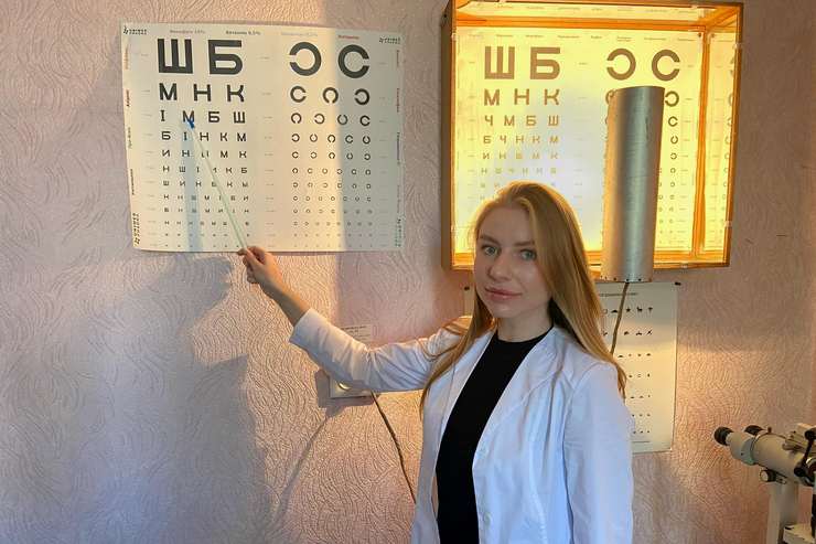 В Новогродівській лікарні з’явився лікар-офтальмолог