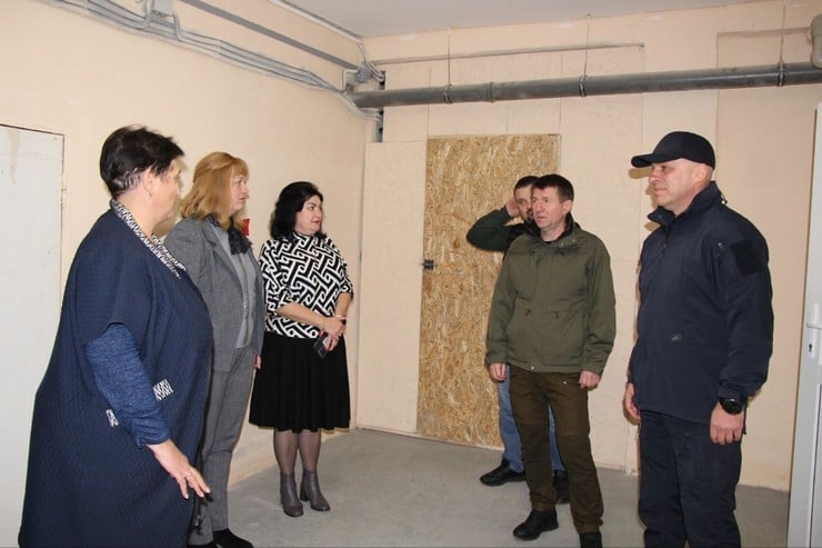 Селидовскую громаду проинспектировало областное руководство: проверяли укрытия и пункты несокрушимости