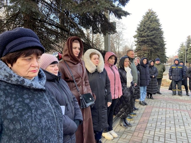 В Новогродовке открыли Аллею Славы в память о погибших воинах