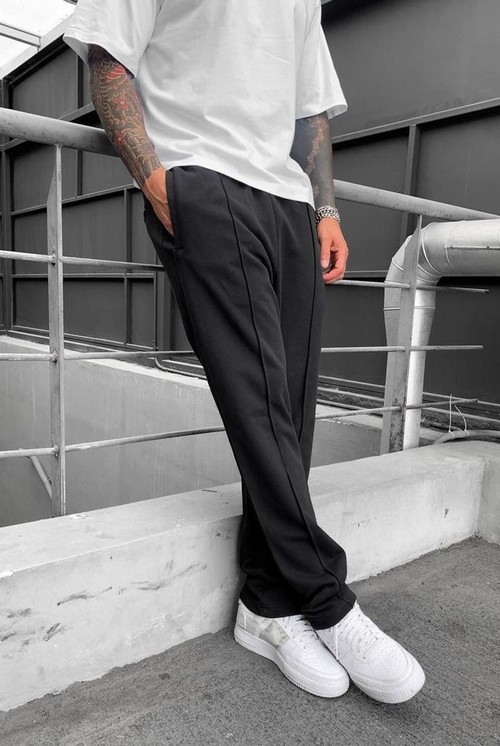 чоловічі спортивні штани без манжета